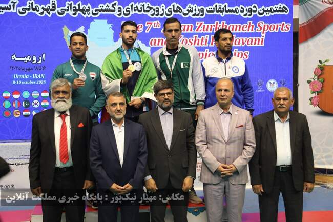 هفتمین دوره مسابقات آسیایی ورزش های زورخانه ای و کشتی پهلوانی از لنز 