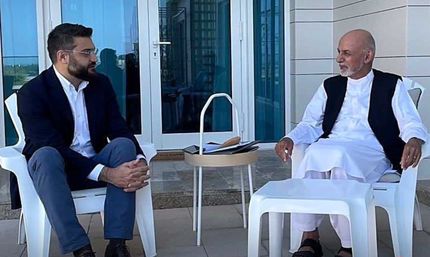 اولین عکس از رئیس جمهور فراری افغانستان منتشر شد