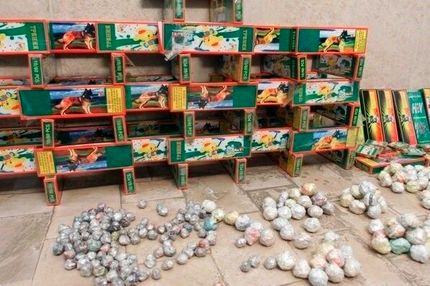 کشف کارگاه بزرگ تولید مواد منفجره در کازرون