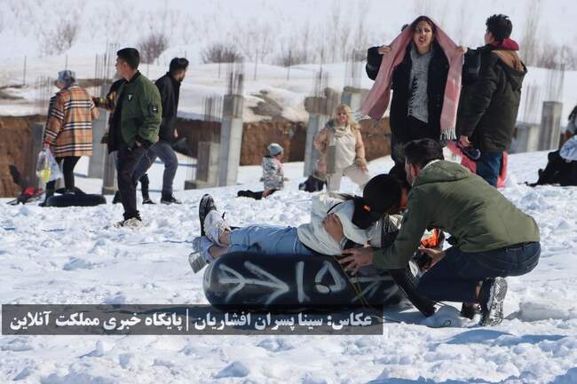 جشنواره ورزشی تفریحی زمستانه خوشاکو ارومیه برگزار شد / تصاویر