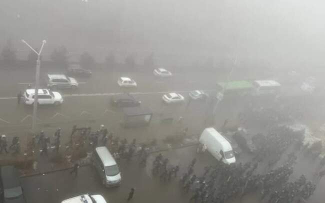 ناآرامی‌ها و اعتراضات قزاقستان از نگاه دوربین