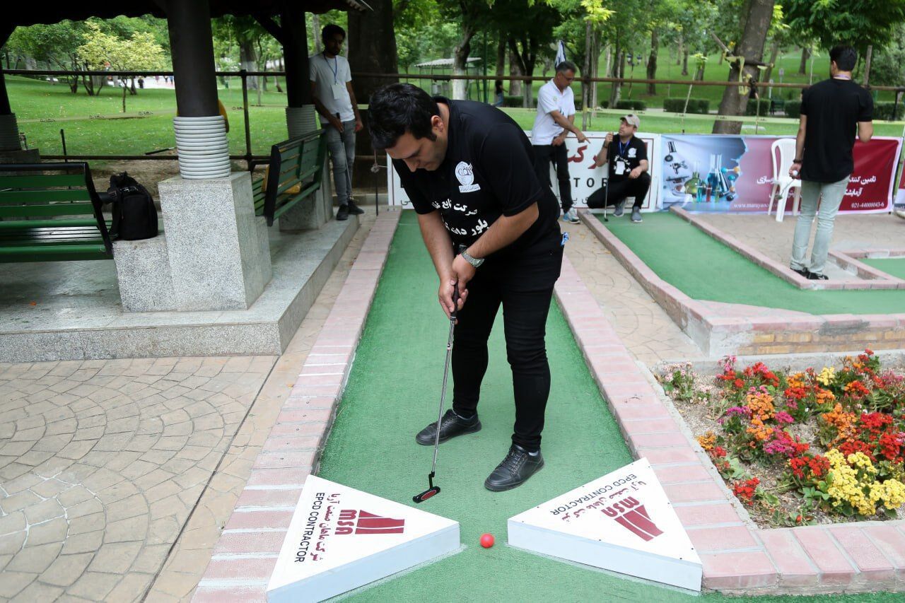 مسابقات مینی‌گلف قهرمانی کشور / روز نخست