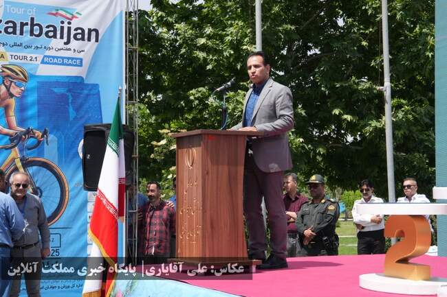 مرحله نخست سی و هفتمین دوره تور دوچرخه سواری ایران آذربایجان از نگاه 