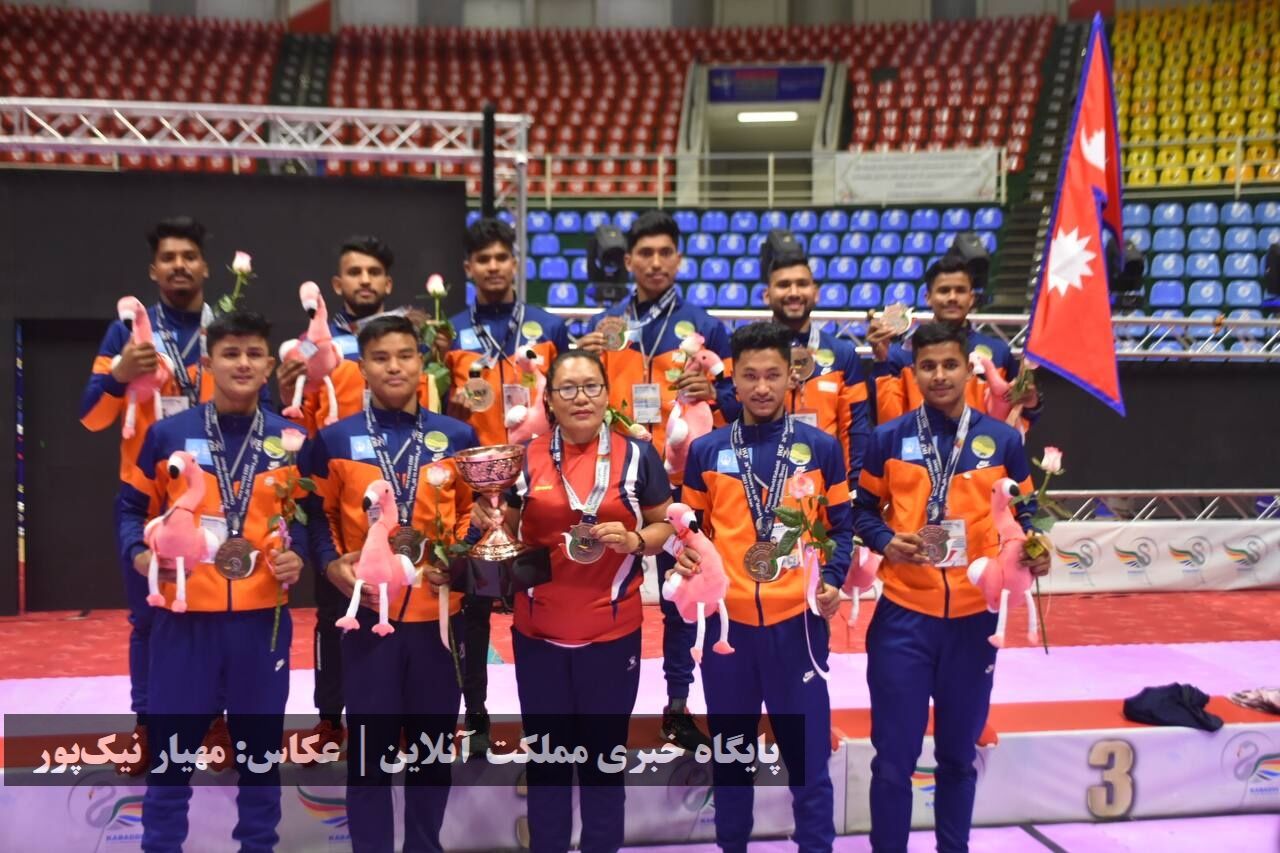 تصاویر | پایان نیمه نهایی کبدی قهرمانی جوانان جهان: نپال و پاکستان سو�
