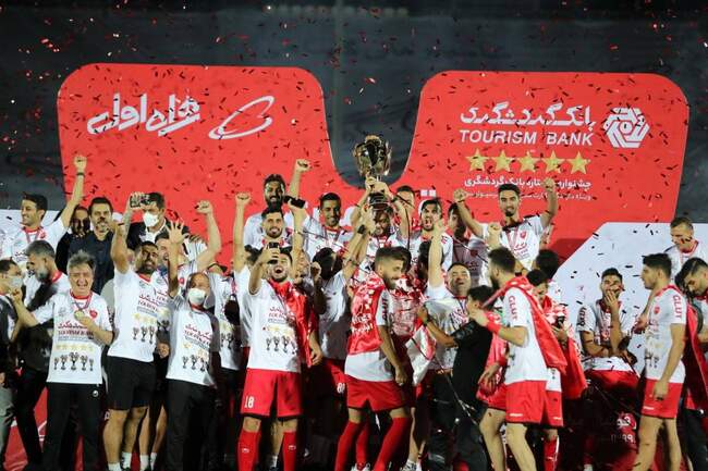 تصاویر | جشن پنجمین قهرمانی متوالی پرسپولیس در لیگ برتر