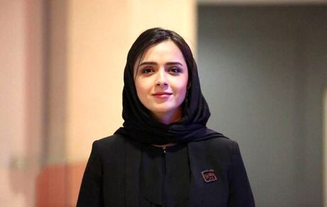 عکس جدید ترانه علیدوستی پشت صحنه یک فیلم