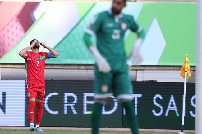 دیدار ایران و لبنان از نگاه دوربین