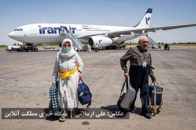 بازگشت حجاج آذربایجان‌غربی از سرزمین وحی