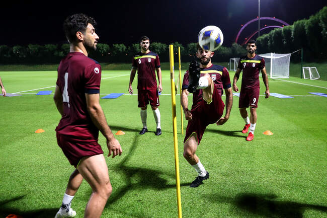 تیم ملی، اولین تمرین خود را در قطر برگزار کرد