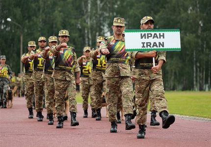 عنوان پنجمی ایران در مسابقات بین‌المللی نظامی