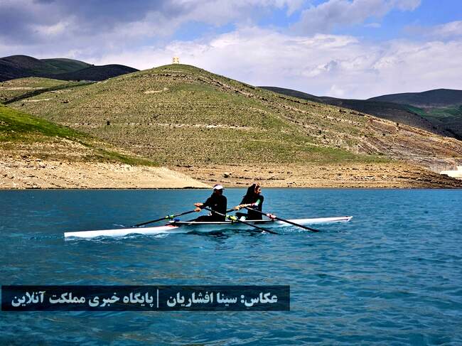 ششمین اردوی تیم ملی روئینگ بانوان در حال برگزاریست / تصاویر