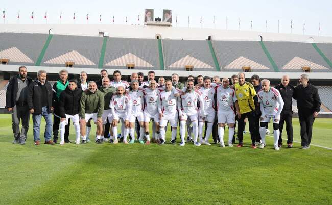 اولین بازی در ورزشگاه آزادی نونوار شده با دیدار دوستانه منتخب ۹۸ و سر