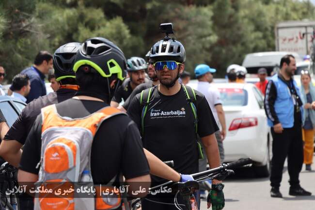 مرحله نخست سی و هفتمین دوره تور دوچرخه سواری ایران آذربایجان از نگاه 
