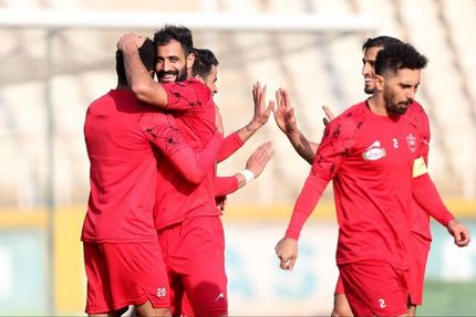 برد شش گله پرسپولیس در دیداری دوستانه