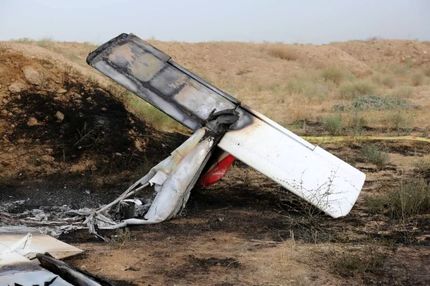انتشار گزارش اولیه سقوط هواپیمای سبک در فرودگاه پیام