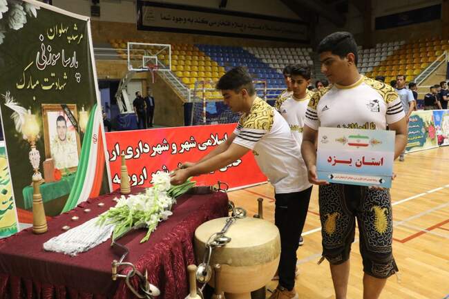 دو روز مسابقات ورزش زورخانه‌ای قهرمانی جوانان کشور از دید دوربین