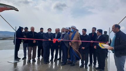 افتتاح بزرگترین آبنمای کف خشک غرب کشور و کلنگ زنی مینی ورلد در ملایر