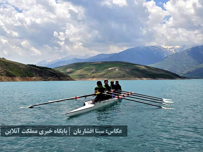ششمین اردوی تیم ملی روئینگ بانوان در حال برگزاریست / تصاویر