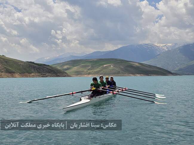 ششمین اردوی تیم ملی روئینگ بانوان در حال برگزاریست / تصاویر