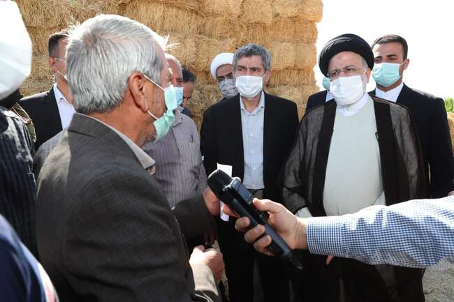 سفر استانی حجت‌الاسلام رئیسی به استان فارس از دید دوربین