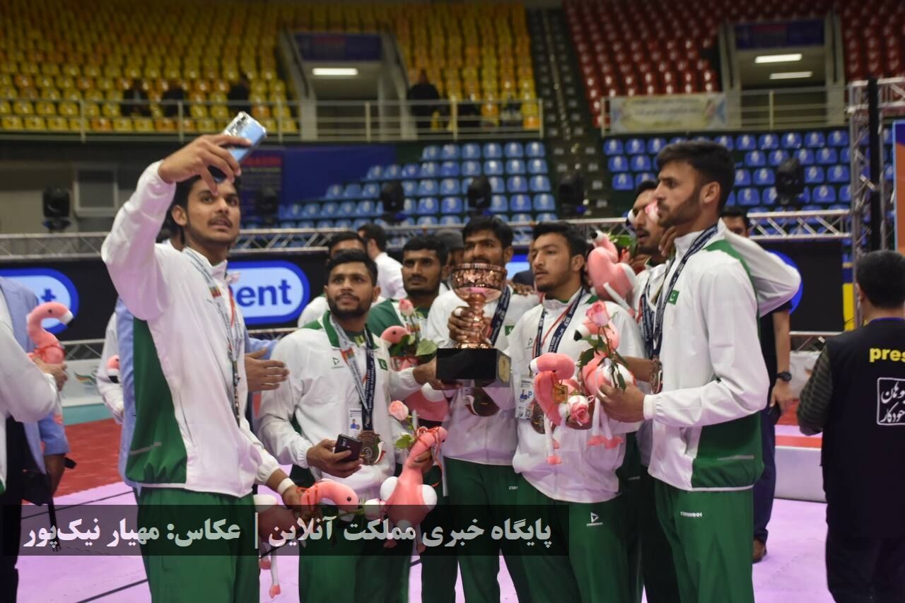 تصاویر | پایان نیمه نهایی کبدی قهرمانی جوانان جهان: نپال و پاکستان سو�