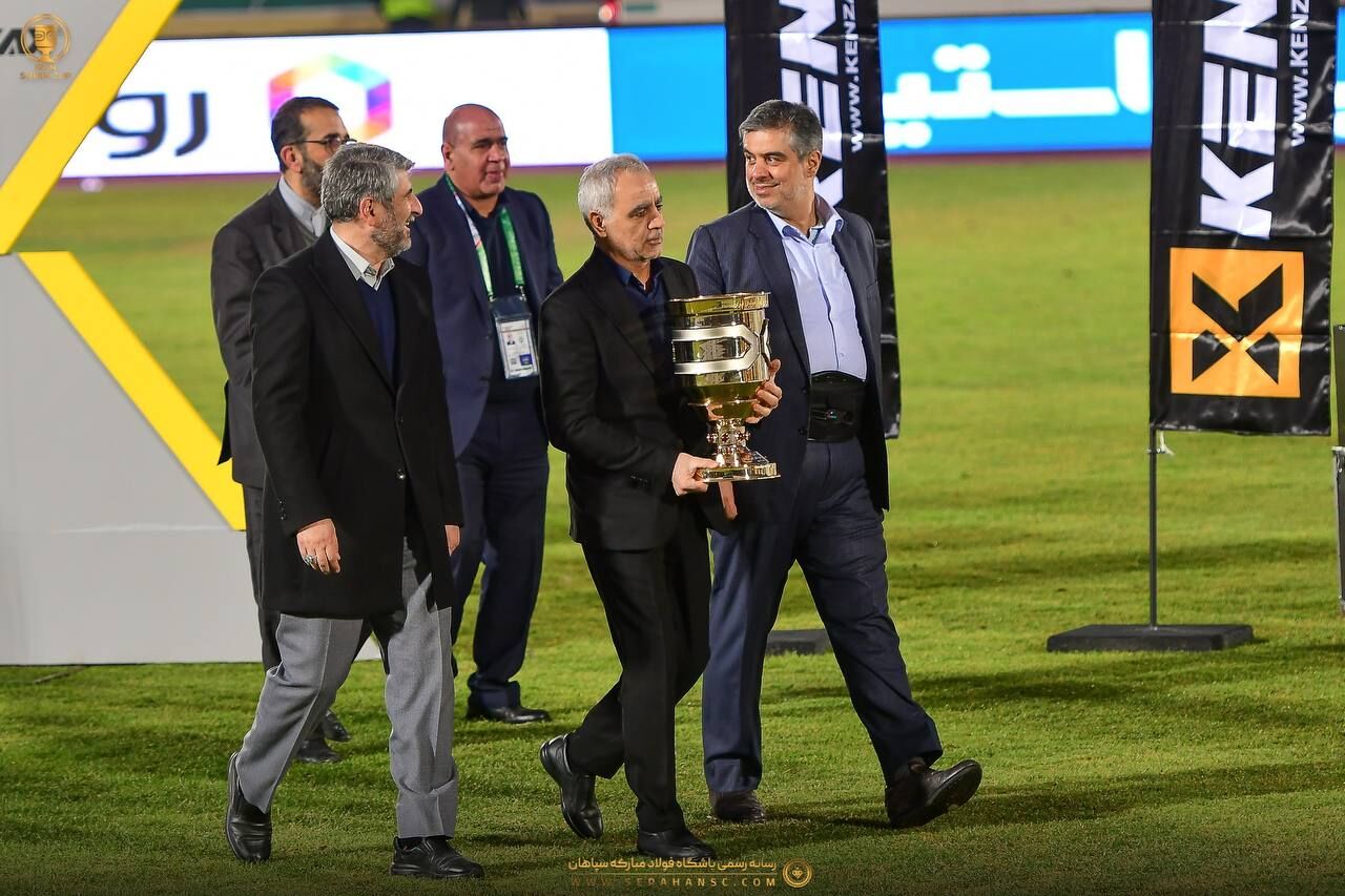 سپاهان برنده بازی سوپرجام مقابل پرسپولیس شد / تصاویر
