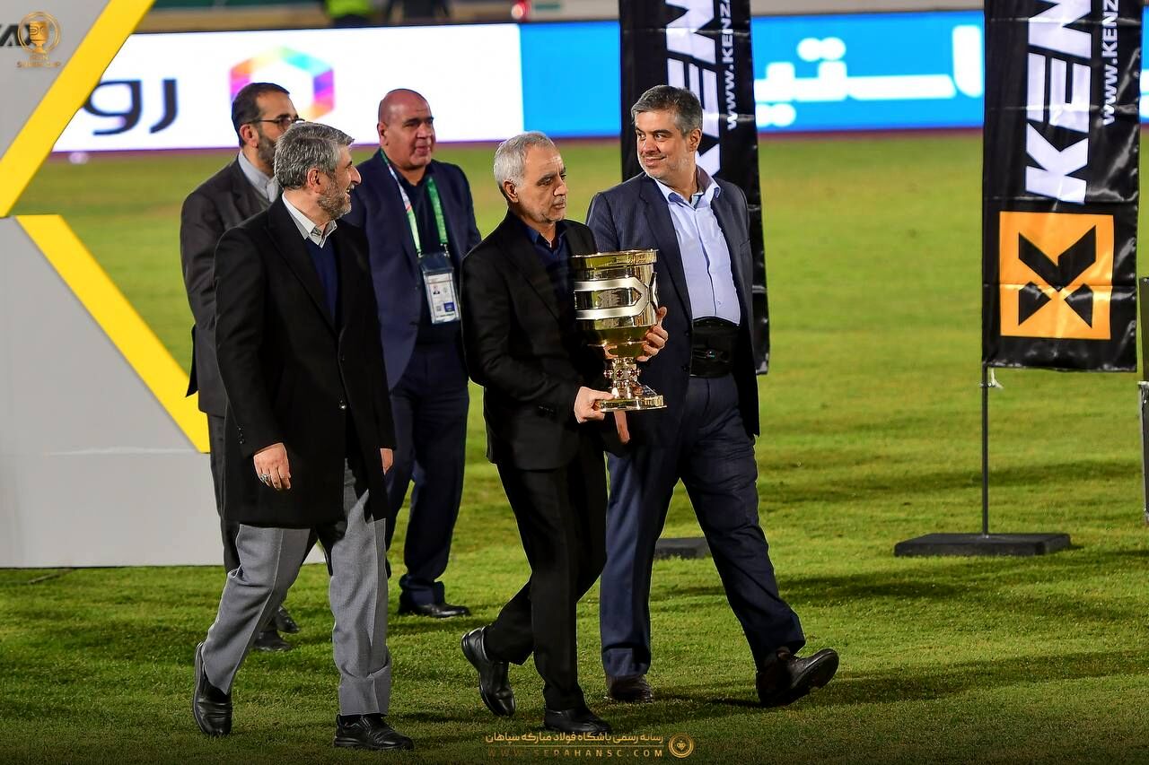 سپاهان برنده بازی سوپرجام مقابل پرسپولیس شد / تصاویر
