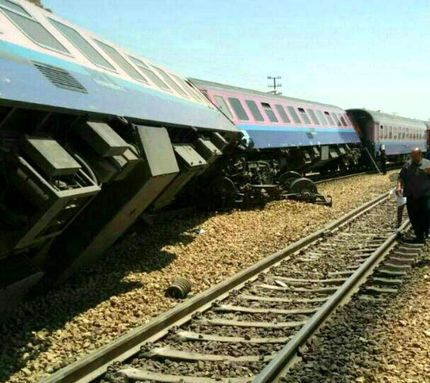 جزئیات بیشتری از حادثه خروج قطار تهران گرگان از ریل