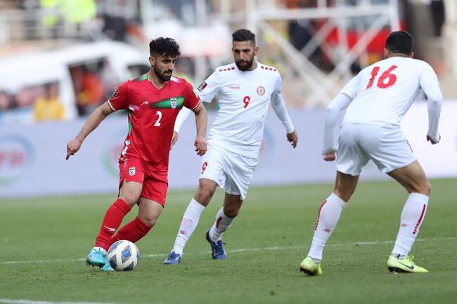 دیدار ایران و لبنان از نگاه دوربین
