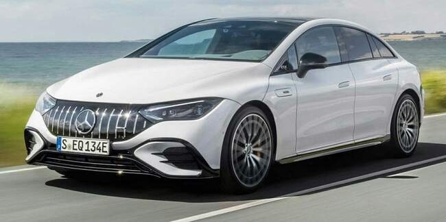 مرسدس بنز دومین خودروی برقی AMG را معرفی کرد