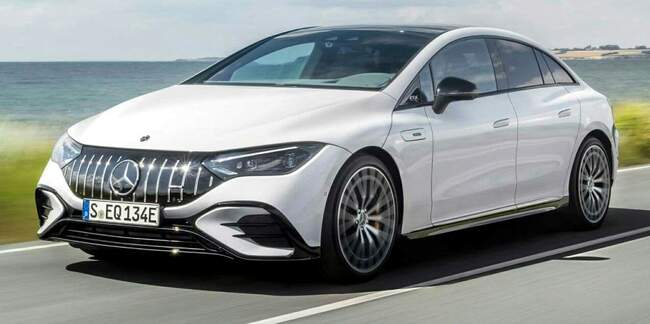 مرسدس بنز دومین خودروی برقی AMG را معرفی کرد