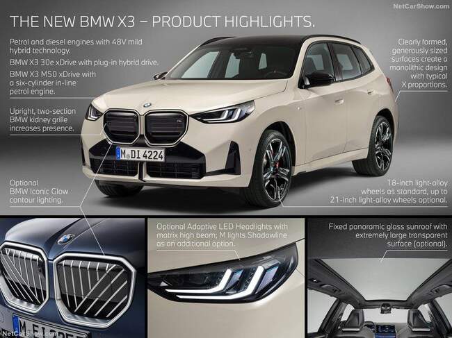 رونمایی از نسل جدید پرفروش‌ترین شاسی بلند BMW