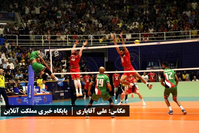 تصاویر | روز سوم والیبال قهرمانی مردان آسیا ۲۰۲۳