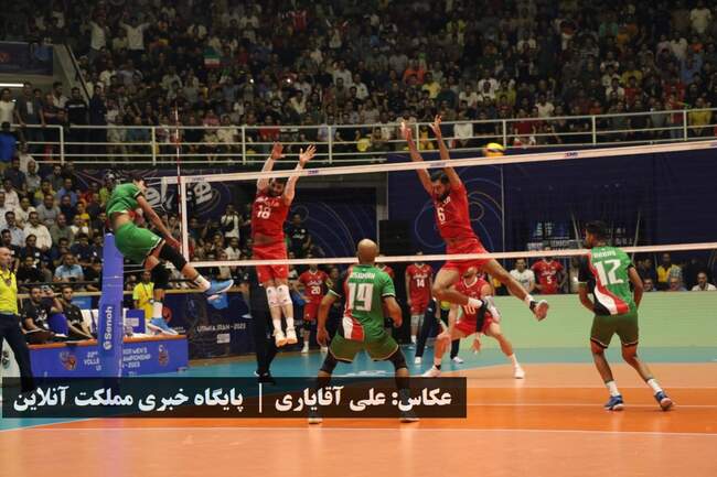 تصاویر | روز سوم والیبال قهرمانی مردان آسیا ۲۰۲۳
