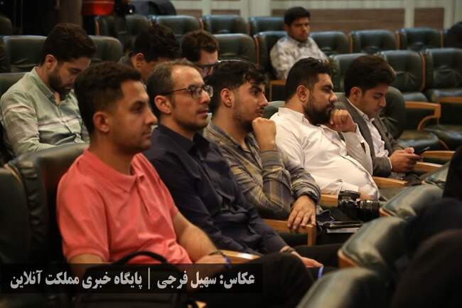 حضور پرتعداد خبرنگاران آذربایجان‌غربی در نشست خبری والیبال قهرمانی