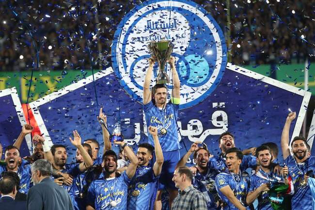 جشن قهرمانی استقلال / تصاویر