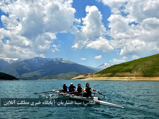ششمین اردوی تیم ملی روئینگ بانوان در حال برگزاریست / تصاویر