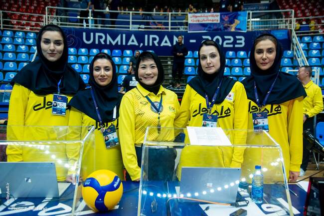 روز پنجم والیبال قهرمانی مردان آسیا در ارومیه / تصاویر