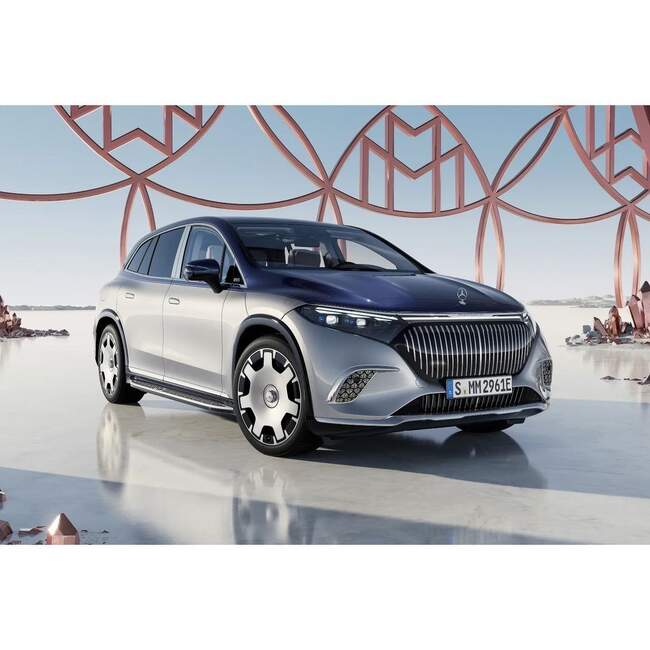 مرسدس بنز لوکس EQS SUV Maybach معرفی شد