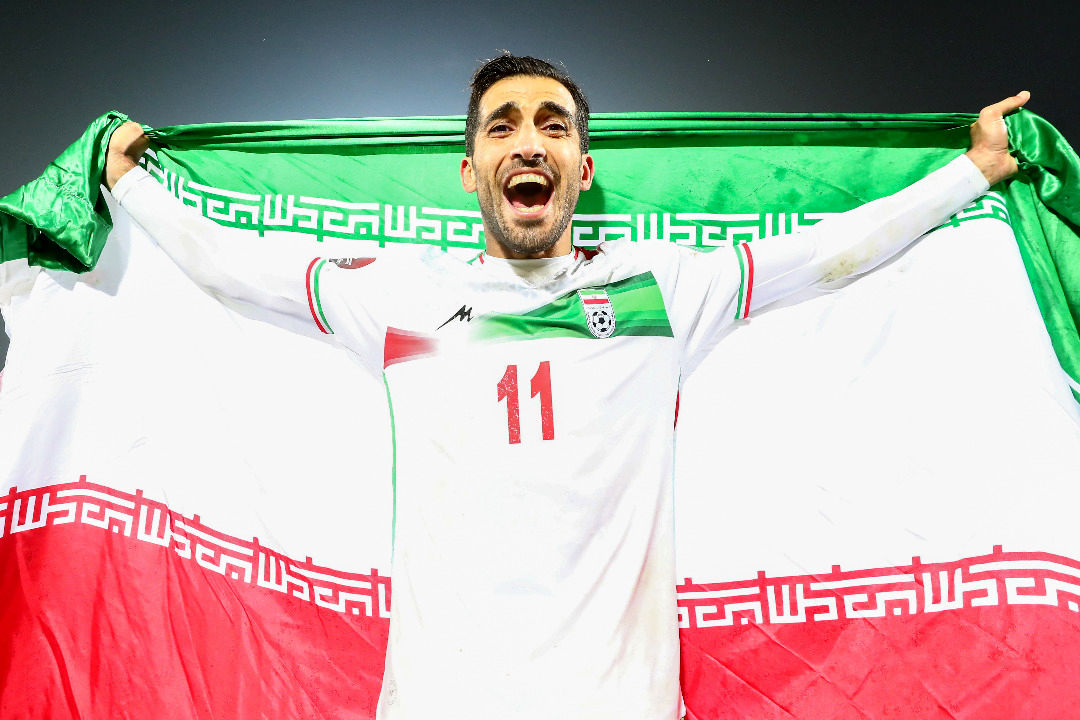 شادی ملی‌پوشان بعد از پایان بازی با عراق و صعود به جام جهانی