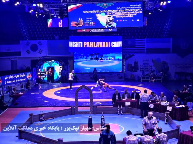 هفتمین دوره مسابقات آسیایی ورزش های زورخانه ای و کشتی پهلوانی از لنز 