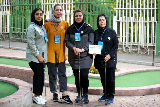مسابقات مینی‌گلف قهرمانی کشور در بخش بانوان