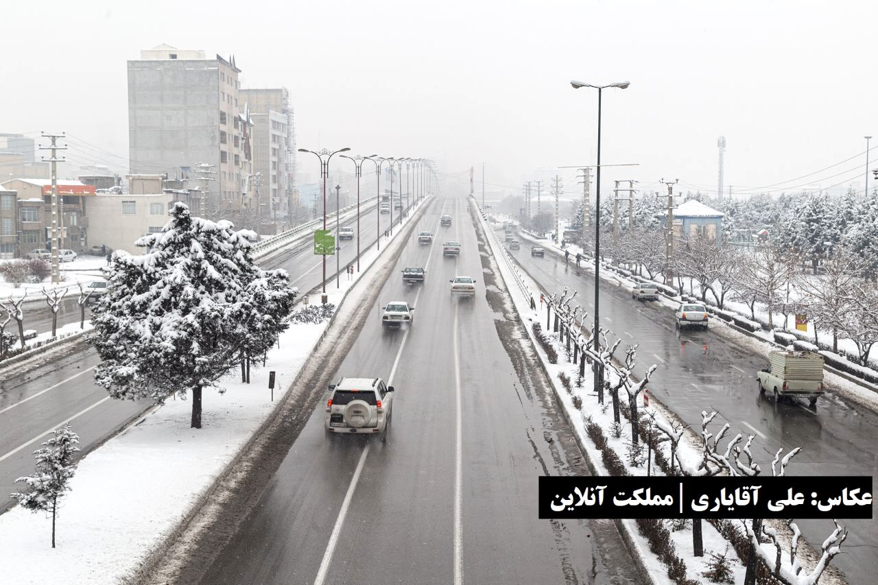 نیمه نخست زمستان ارومیه گذشت / برف و بافت تاریخی شهر در کنار بافت جدید