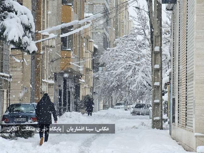 برف، ارومیه را سفیدپوش کرد + تصاویر
