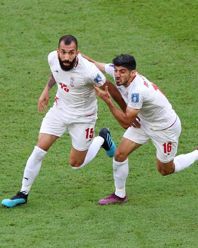 جام جهانی: بازی ایران و ولز از دید لنز دوربین‌ها