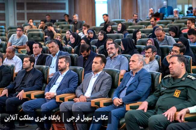 حضور پرتعداد خبرنگاران آذربایجان‌غربی در نشست خبری والیبال قهرمانی