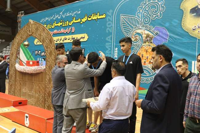 دو روز مسابقات ورزش زورخانه‌ای قهرمانی جوانان کشور از دید دوربین