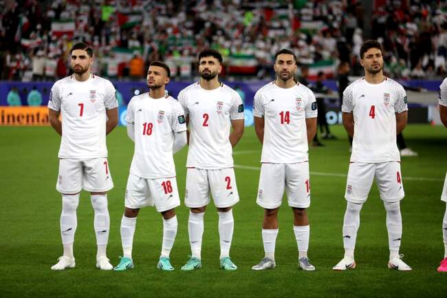 دیدار ایران و فلسطین از دید لنز دوربین