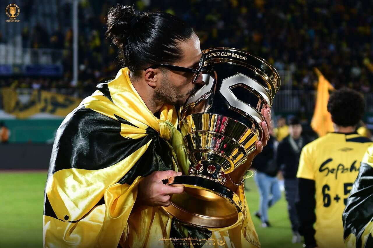 سپاهان برنده بازی سوپرجام مقابل پرسپولیس شد / تصاویر