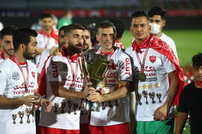 تصاویر | جشن پنجمین قهرمانی متوالی پرسپولیس در لیگ برتر
